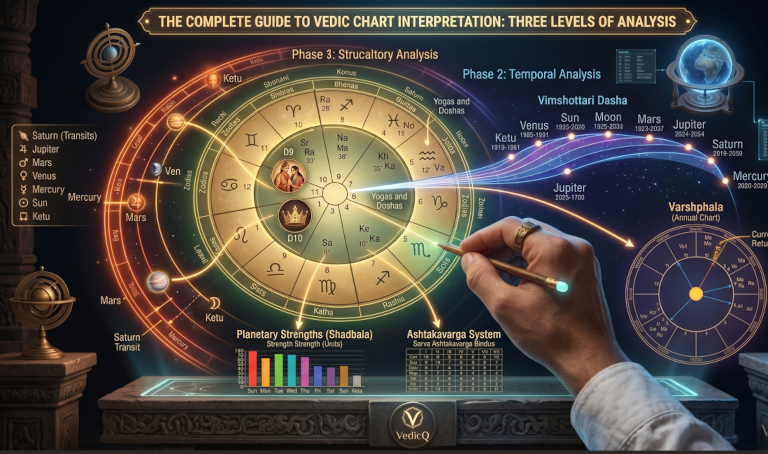 Vedic Birth Chart Interpretation - Understanding Your Cosmic Blueprint